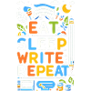 Eat Sleep Write Repeat 5