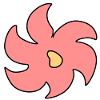 Symbole Plante Fleur Rose