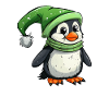 Penguin Elf Christmas Penguin Cute