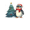 Penguin Christmas Tree Penguin Cute