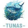 Tuna Thunfische Thunfisch
