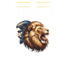 Majestic Jesus and Lion