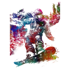 Snowboard sport art #snowboard