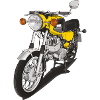 Motorcycle Zschopau Illustration