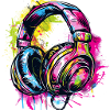 Graffiti Kopfhörer Headphones