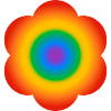 Rainbow Flower
