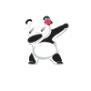 Panda Panda Ours Drôle
