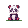 Panda Pandabär Lustig
