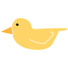 Duck Bird Chick Animal Icon