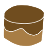 gâteau symbole chocolat gâteau alimentaire