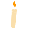 Bougie Symbole Feu Lumière