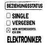 Electronics Technician Relationship Status