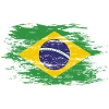 Drapeau du Brésil utilisé