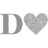 Silver Heart Letter