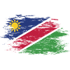 Namibia flag used