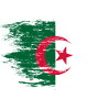 Algeria flag used