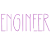 Engineer Proud Daughter Cute Gift