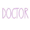 Doktor stolze Tochter süßes Geschenk