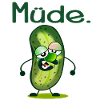 MÜDE SEIN - MÜDIGKEIT - GURKE