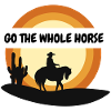 Go the whole horse.