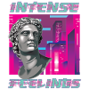 80er Retro Ästhetik Vaporwave