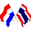 Flag Netherlands Thailand