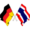 Flag Germany Thailand