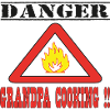 Danger grandpa cooking