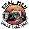Real men drive tractors