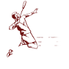 Fear My Racket Player Badminton
