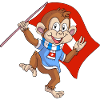 Singe Suisse / Suisse Fan