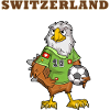 Suisse Oiseau / Éventail Suisse