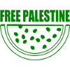 Free palestine melon pastèque