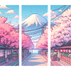 Japanese Cherry Blossom Route