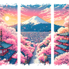 Japanese Cherry Blossom Route