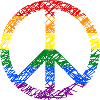 Peace Regenbogen Regenbogenfahne Frieden