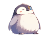 Pingouin Papillon Kawaii Pingouin Mignon