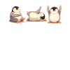Penguin Yoga Kawaii Penguin Cute