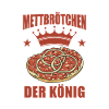 Mettbrötchen König Mett Hackepeter