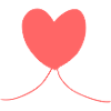 Heart symbol love pink