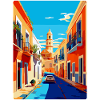 Jerez De La Frontera Spain Vintage Travel Poster