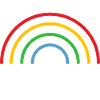 Rainbow Arc Love Graphic