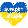 Ukraine Herz Support Frieden