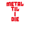 Metal Til I Die