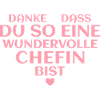 Beste Chefin Dankeschön