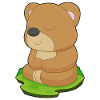 Bear Yoga Fitness Meditation