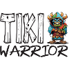 Tiki Warrior Cartoon Tropical Hero