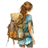 Backpacker T-Shirt Backpacking Sabbatical