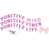 Stoffbeutel/Tragetasche mit positiven Spruch