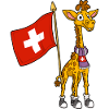 Fan suisse / Girafe suisse
